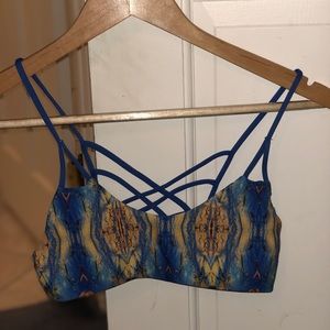 Gypsea swim bikini top